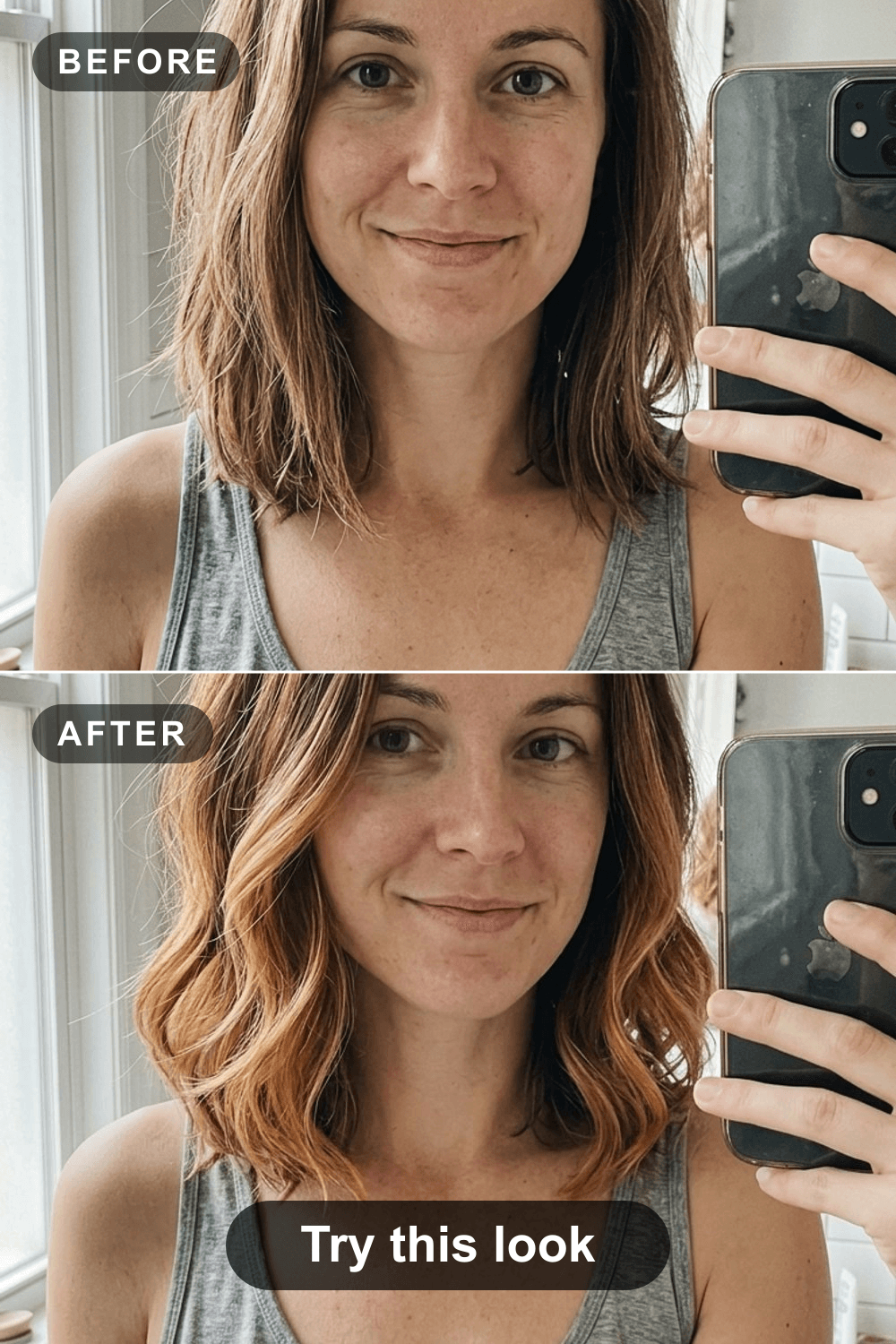 Warm Ombre Hair Color